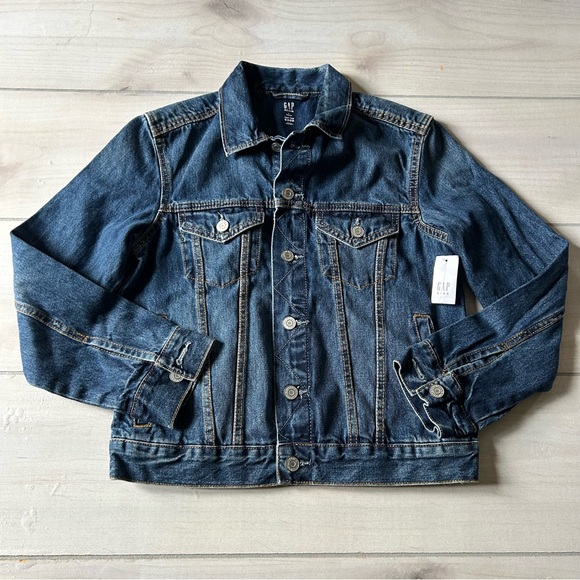 GAP Other - NWT GAP Blue Button Front Denim Jean Jacket